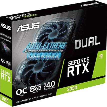 ASUS Dual GeForce RTX 3050 OC 8GB GDDR6 Edition Gaming Graphics Card - كرت الشاشة - PC BUILDER QATAR - Best PC Gaming Store in Qatar 