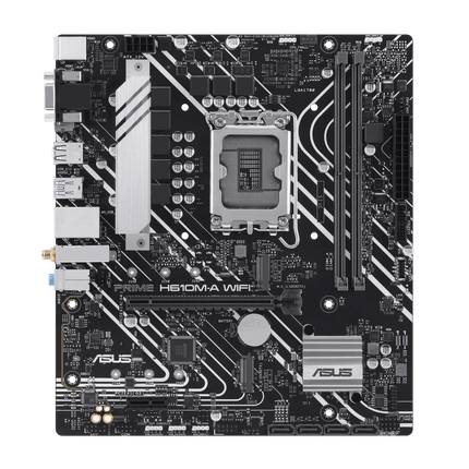 ASUS PRIME H610M-A WIFI DDR5 Motherboard - اللوحة الأم - PC BUILDER QATAR - Best PC Gaming Store in Qatar 