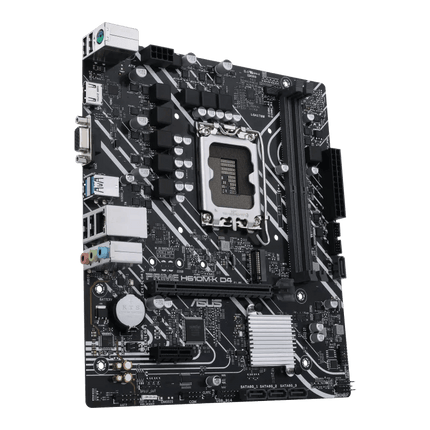 Asus Prime H610M-k DDR4 LGA 1700 Intel Motherboard - اللوحة الأم - PC BUILDER QATAR - Best PC Gaming Store in Qatar 