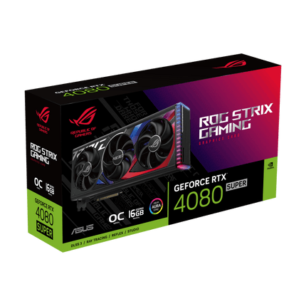 ASUS ROG Strix GeForce RTX™ 4080 SUPER 16GB GDDR6X OC Edition - كرت شاشة - PC BUILDER QATAR - Best PC Gaming Store in Qatar 