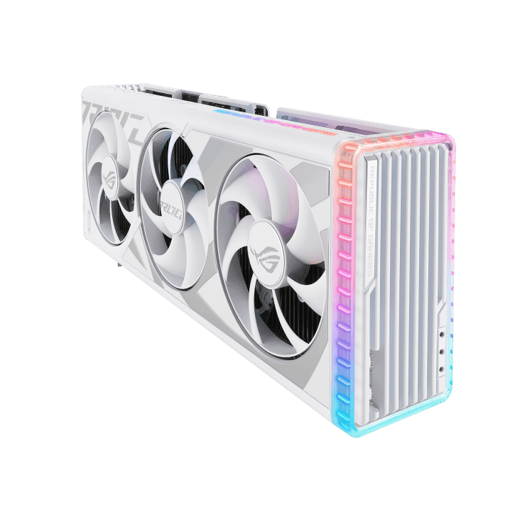 ASUS ROG Strix GeForce RTX™ 4080 SUPER 16GB GDDR6X White OC Edition - كرت شاشة - PC BUILDER QATAR - Best PC Gaming Store in Qatar 