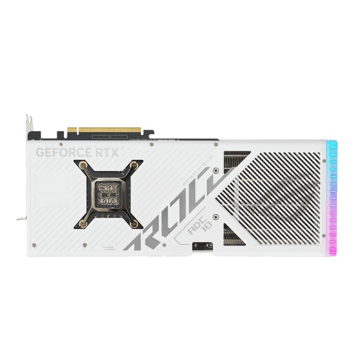 ASUS ROG Strix GeForce RTX™ 4080 SUPER 16GB GDDR6X White OC Edition - كرت شاشة - PC BUILDER QATAR - Best PC Gaming Store in Qatar 