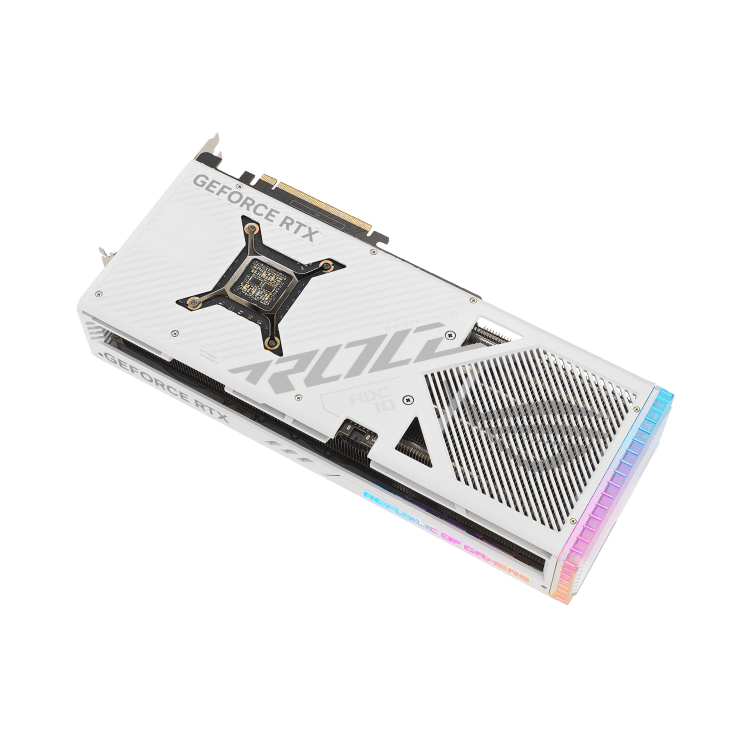 ASUS ROG Strix GeForce RTX™ 4080 SUPER 16GB GDDR6X White OC Edition - كرت شاشة - PC BUILDER QATAR - Best PC Gaming Store in Qatar 