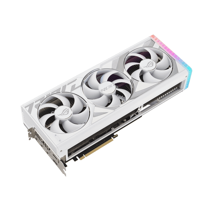 ASUS ROG Strix GeForce RTX™ 4080 SUPER 16GB GDDR6X White OC Edition - كرت شاشة - PC BUILDER QATAR - Best PC Gaming Store in Qatar 