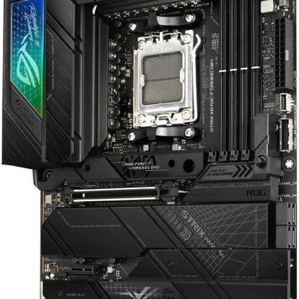 ASUS ROG Strix X670E-F Gaming WIFI6E AM5 DDR5 Gaming Motherboard - اللوحة الأم - PC BUILDER QATAR - Best PC Gaming Store in Qatar 