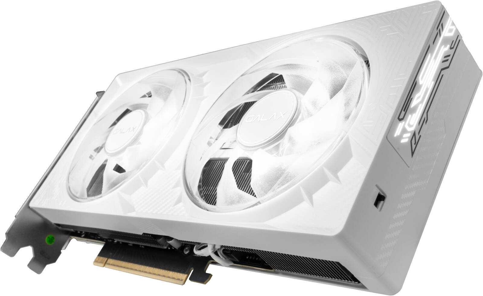 GALAX GeForce RTX 5070 1-Click OC Graphics, 12GB GDDR7 WHITE - كرت شاشه أبيض