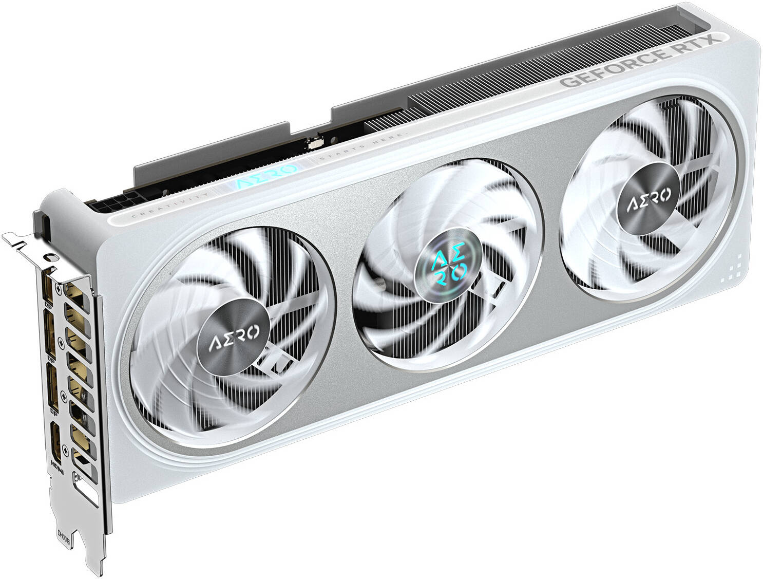 Gigabyte GeForce RTX™ 5060 AERO OC 8GB GDDR7 Graphics Card White - كرت الشاشة