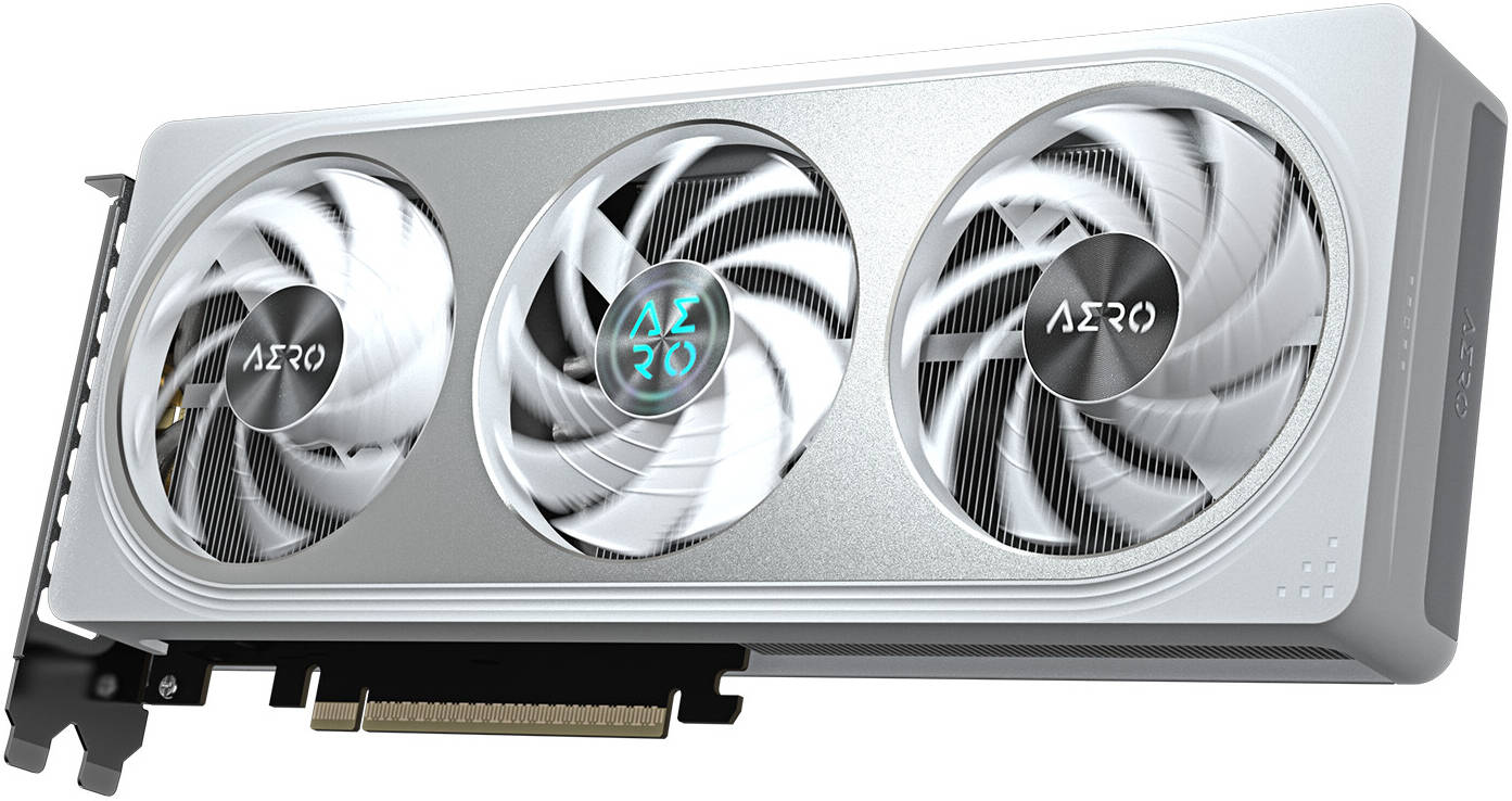 Gigabyte GeForce RTX™ 5060 AERO OC 8GB GDDR7 Graphics Card White - كرت الشاشة