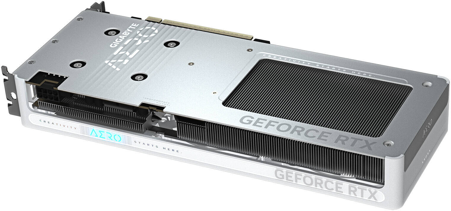 Gigabyte GeForce RTX™ 5060 AERO OC 8GB GDDR7 Graphics Card White - كرت الشاشة