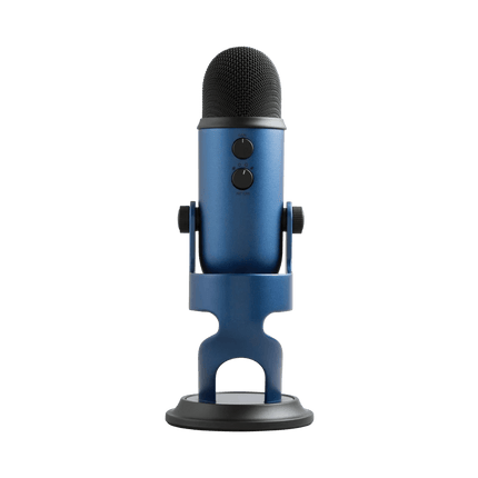 Blue Yeti USB Microphone - Midnight Blue-ميكروفون - PC BUILDER QATAR - Best PC Gaming Store in Qatar 