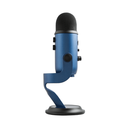 Blue Yeti USB Microphone - Midnight Blue-ميكروفون - PC BUILDER QATAR - Best PC Gaming Store in Qatar 