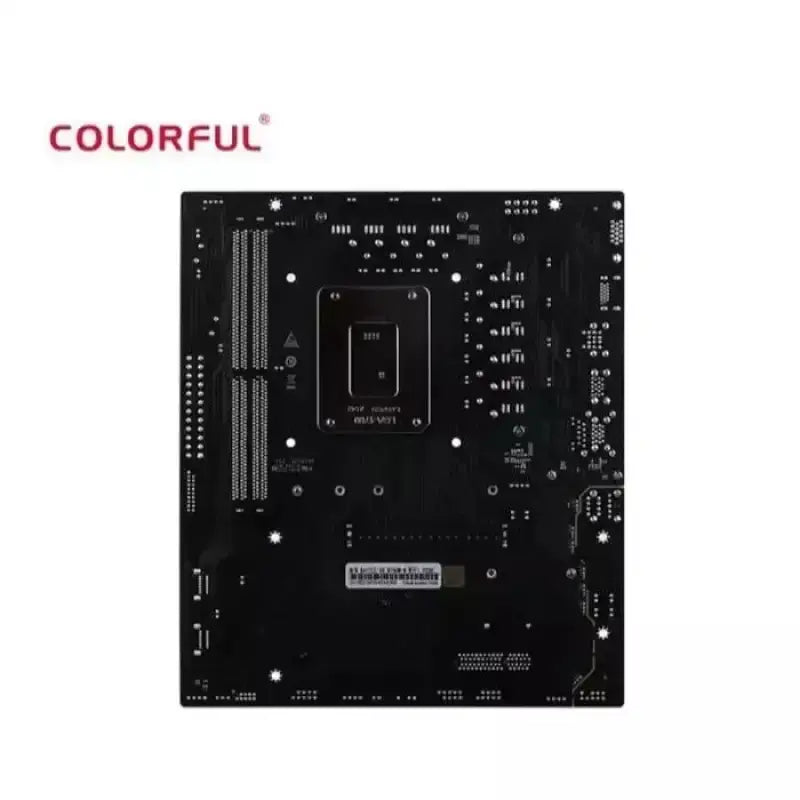 COLORFUL BATTLE-AX B760M-G WIFI V20A Black Motherboard – Intel LGA 1700, Micro-ATX, DDR4, Dual PCIe 4.0 M.2, Wi-Fi 6 & 2.5G LAN - ماذر بورد
