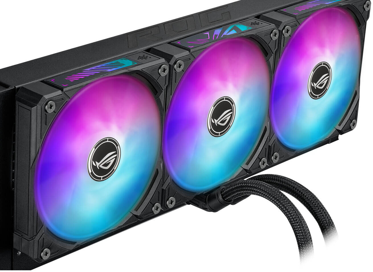 ASUS ROG RYUO IV SLC 360 ARGB Liquid CPU Cooler, 6.67