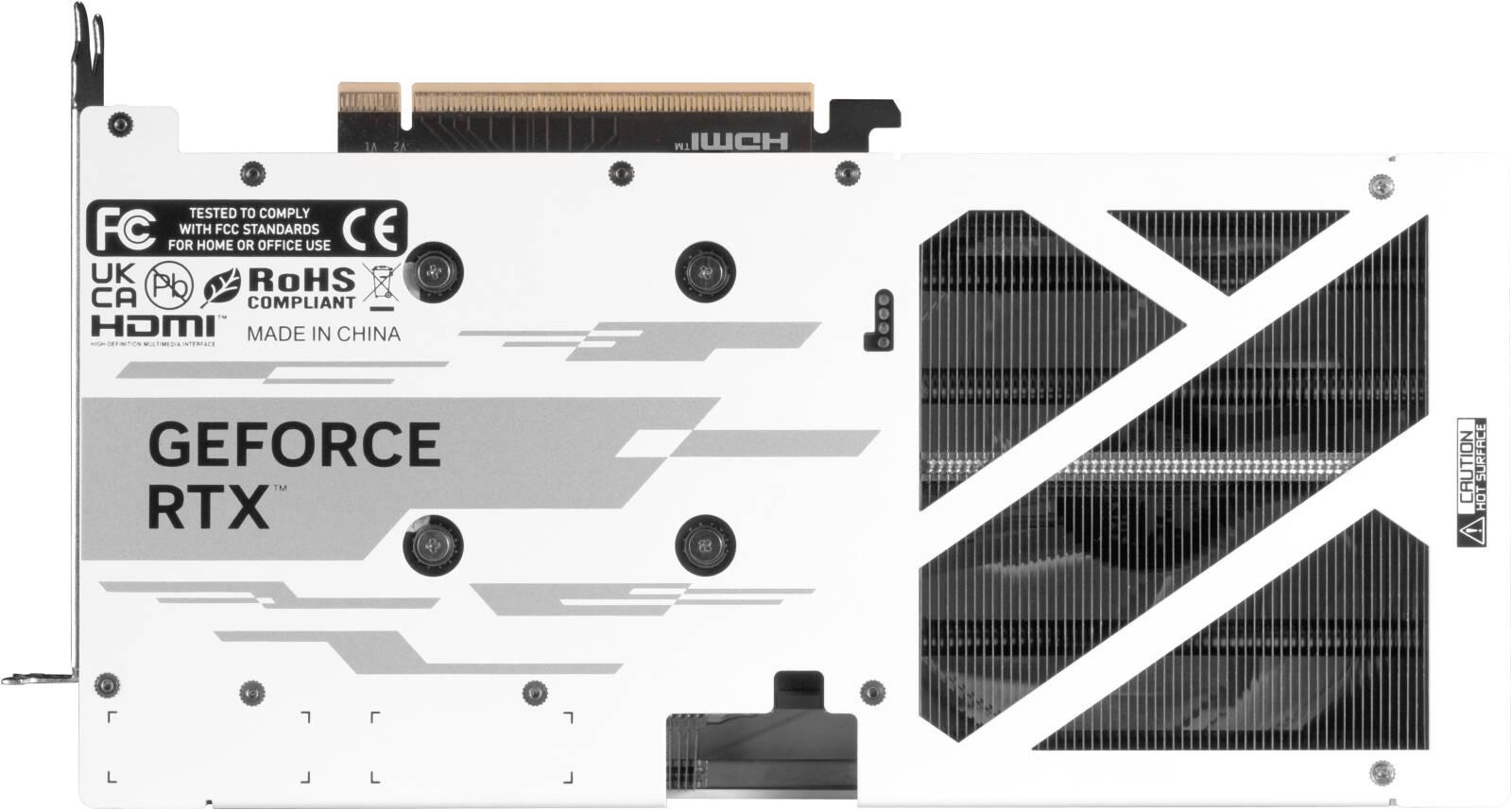 Galax GeForce RTX 5060 Ti EX 8GB Graphics Card GDDR7 White - كرت شاشة أبيض