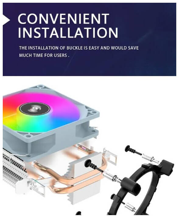 Aigo ICE 200 Pro CPU AIR Cooler - مبرد هوائي