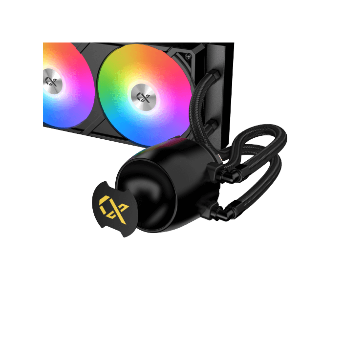 Xigmatek Connect Pro 360 water cooling Black with a large removable  7