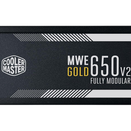 Cooler Master MWE Gold 650 V2 Fully Modular, 650W, 80+ Gold - مزود الطاقة - PC BUILDER QATAR - Best PC Gaming Store in Qatar 