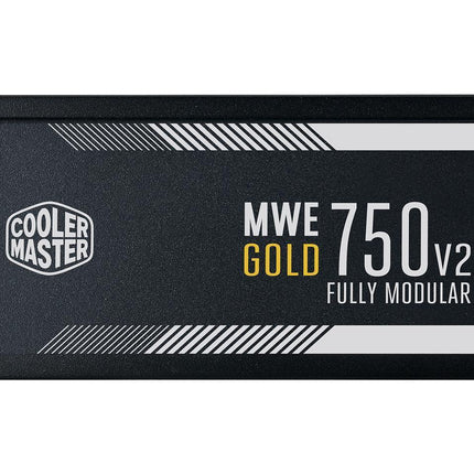 Cooler Master MWE Gold 750 V2 Fully Modular, 750W, 80+- مزود الطاقة - PC BUILDER QATAR - Best PC Gaming Store in Qatar 