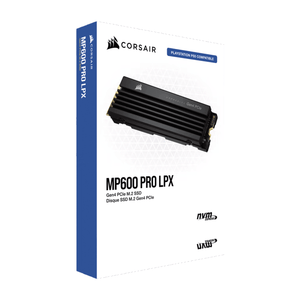 CORSAIR MP600 PRO LPX 1TB M.2 NVMe PCIe Gen 4 ssd (PS5)  - مساحة تخزين