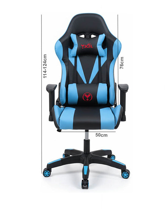 CHATTY Gaming Chair CS-CHR 07 - Black/Blue - كرسي أزرق CHATTY Gaming Chair CS-CHR 07 - Black/Blue - كرسي أزرق