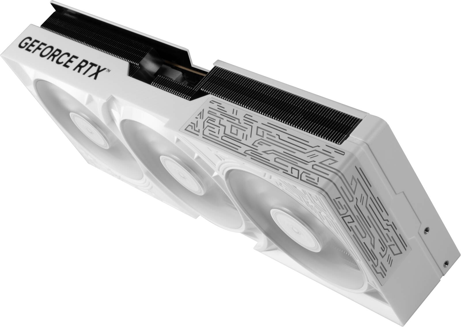 GALAX GeForce RTX 5080 1-Click OC Graphics Card, 16GB GDDR7 256-Bit Memory, 2625MHz Boost Clock, 30 Gbps Memory Speed, 10752 CUDA Cores, PCI-Express 5.0, White - كرت شاشه أبيض