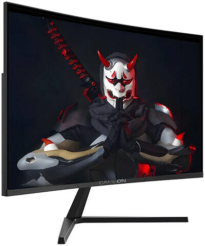 GAMEON GOC27F300 Pro Series 27'' FHD, 300Hz, MPRT 0.5ms, HDMI 2.1, Fast VA Panel Curved Gaming Monitor 1500R, 16:9 (Supports PS5) Black - شاشة قيمنق
