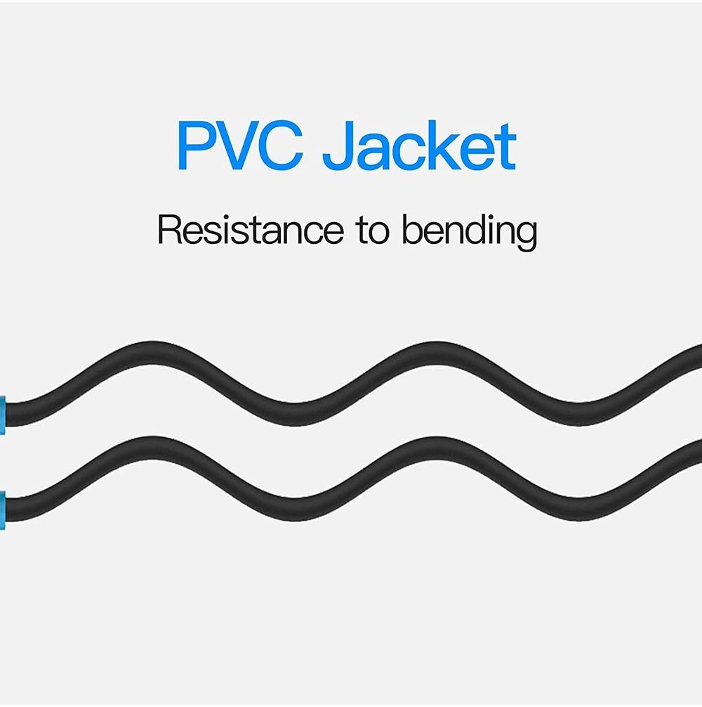 Vention XLR Audio Extension Cable, HIFI Audio Transmission, Mixer Connect Power Amplifier, Interface Display, PVC Jacket, 1.5 Meter, Black - كيبل