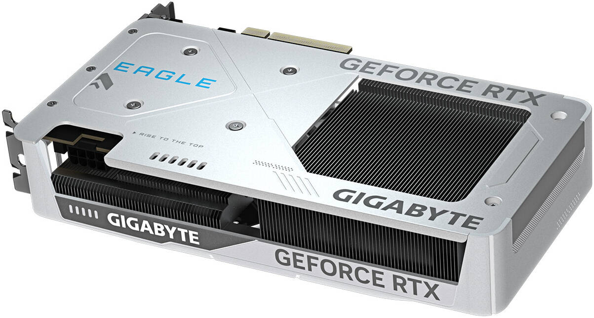 Gigabyte GeForce RTX 5060 Ti Eagle OC Ice 8GB Graphics Card GDDR7 - White - كرت شاشه أبيض