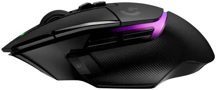 Logitech G502 X Plus Wireless Gaming Mouse – LIGHTSPEED Wireless, HERO 25K Sensor, 25600 DPI, 8‑Zone RGB, USB‑C, 120h Battery, Black - موس أحترافى لاسلكي