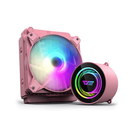 DarkFlash Twister DX120 Liquid CPU Cooler Pink - مبرد مائي