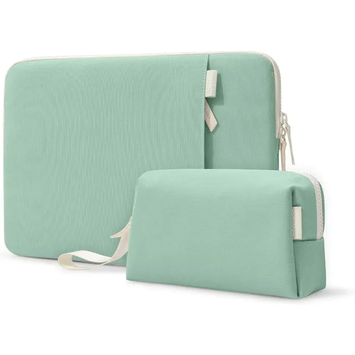 Tomtoc Defender-A23 Jelly Laptop Sleeve Kit For 13-inch Macbook Air - Green - حقيبه لابتوب