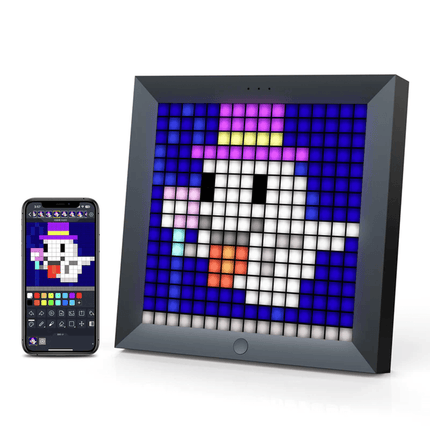 Divoom Pixoo 16x16 Pixel Art LED Display Gaming Room Decor - شاشة عرض ذكيه - PC BUILDER QATAR - Best PC Gaming Store in Qatar 