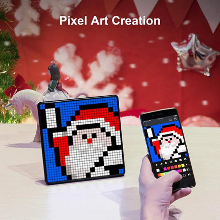 Divoom Pixoo-Max 32 X 32 Pixel Art , APP Cellphone Control Display , Programmable LED Display for Home Decoration, Business Advertisement - شاشة عرض ذكيه