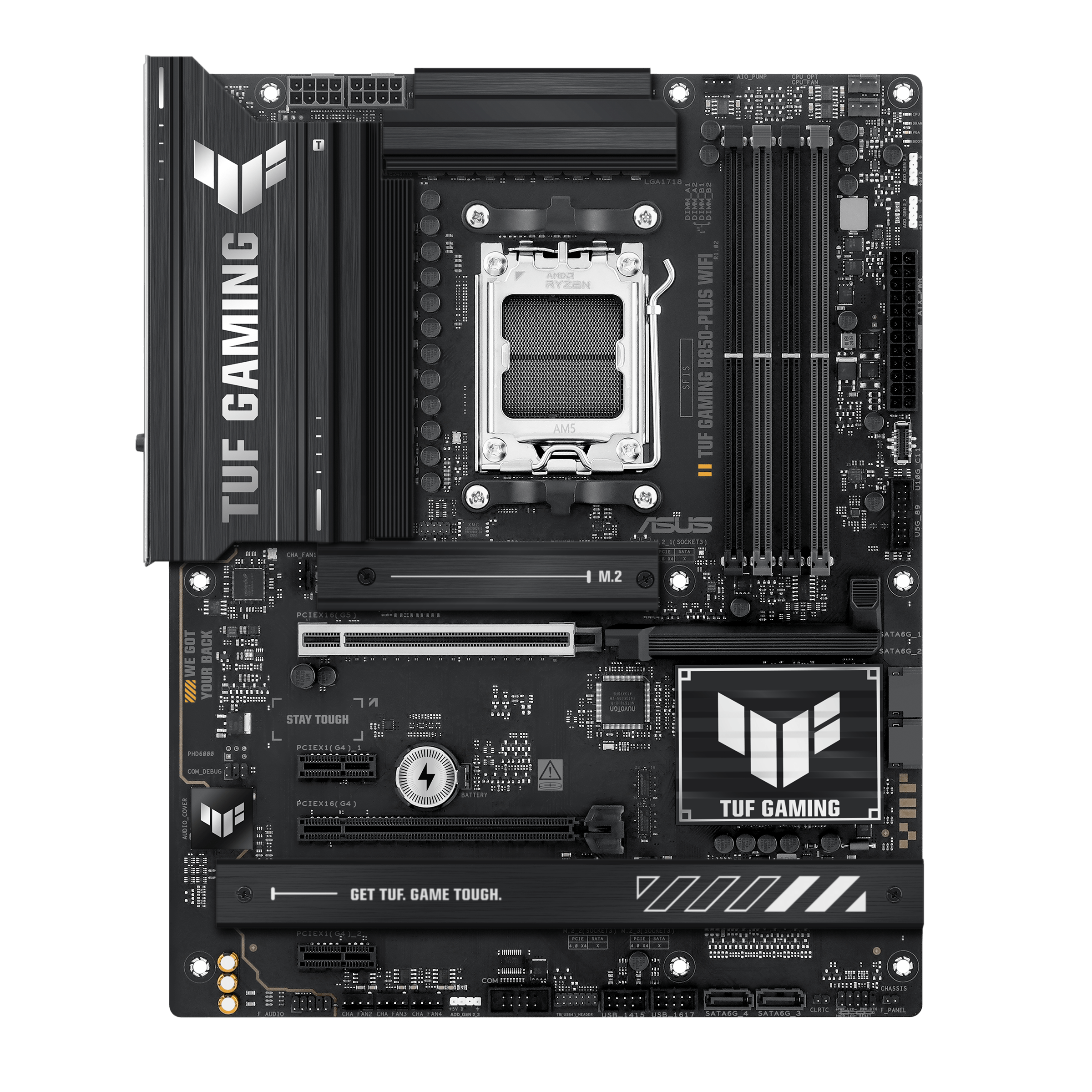 ASUS TUF GAMING B850-Plus Wi-Fi & BT AM5 ATX Motherboard DDR5 - اللوحة الام