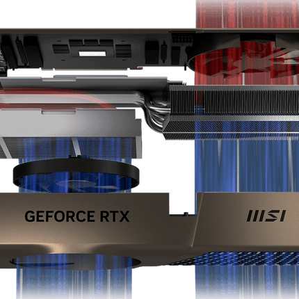 بطاقة الرسومات MSI Gaming GeForce RTX 4080 Super 16GB Expert - كرت شاشة