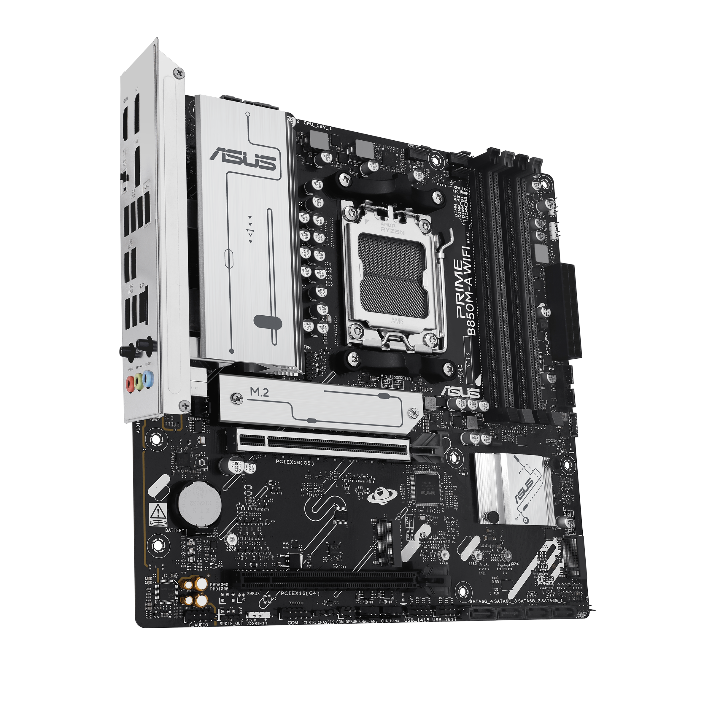 ASUS Prime B850M-A WiFi Motherboard DDR5, AMD, AM5, mATX Motherboard - اللوحة الأم