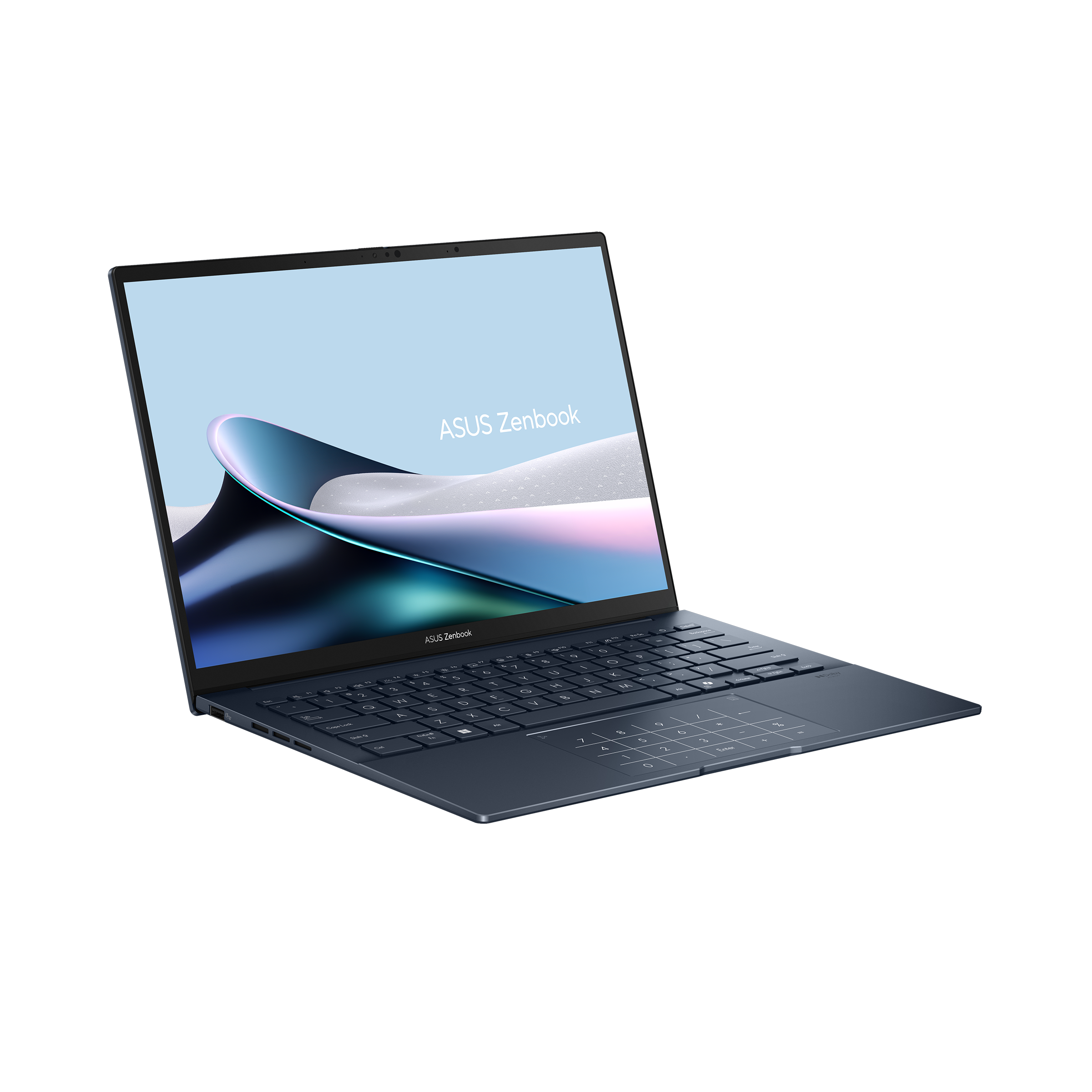 Asus Zenbook 14 OLED Laptop UX3405CA-PZ060W, 14 Inch 3K OLED, 32GB RAM, 1TB SSD, Blue - لابتوب