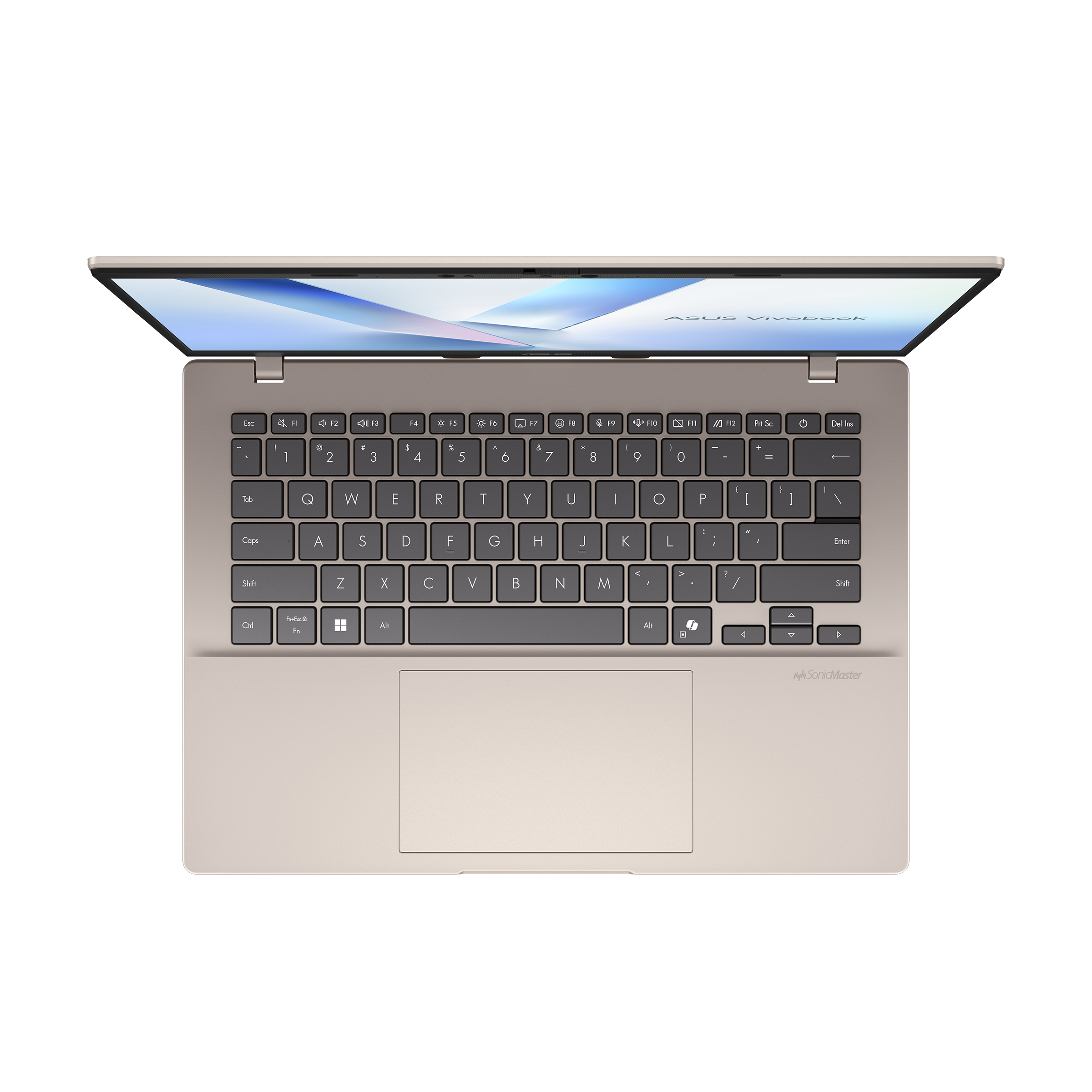 Asus Vivobook 14 Laptop X1407QA-LY046W, 14-inch, 16GB RAM, 1TB SSD, Gold - لابتوب