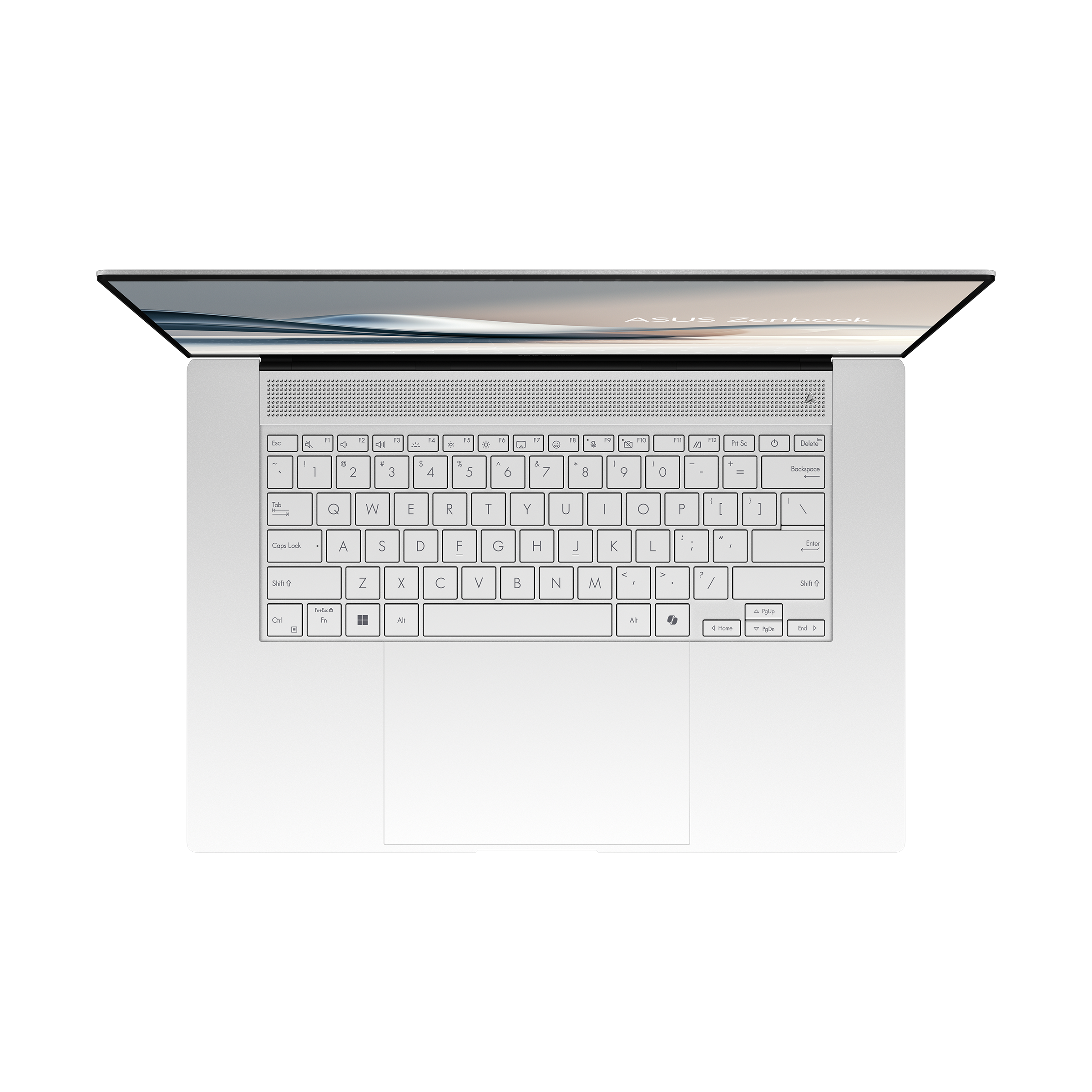 Asus Zenbook S16 OLED AI Laptop UM5606WA-RK233W, 16.0-inch 120Hz 3K OLED, AMD Radeon 890M,  R9 HX 370, 32GB RAM, 2TB SSD, White - لابتوب