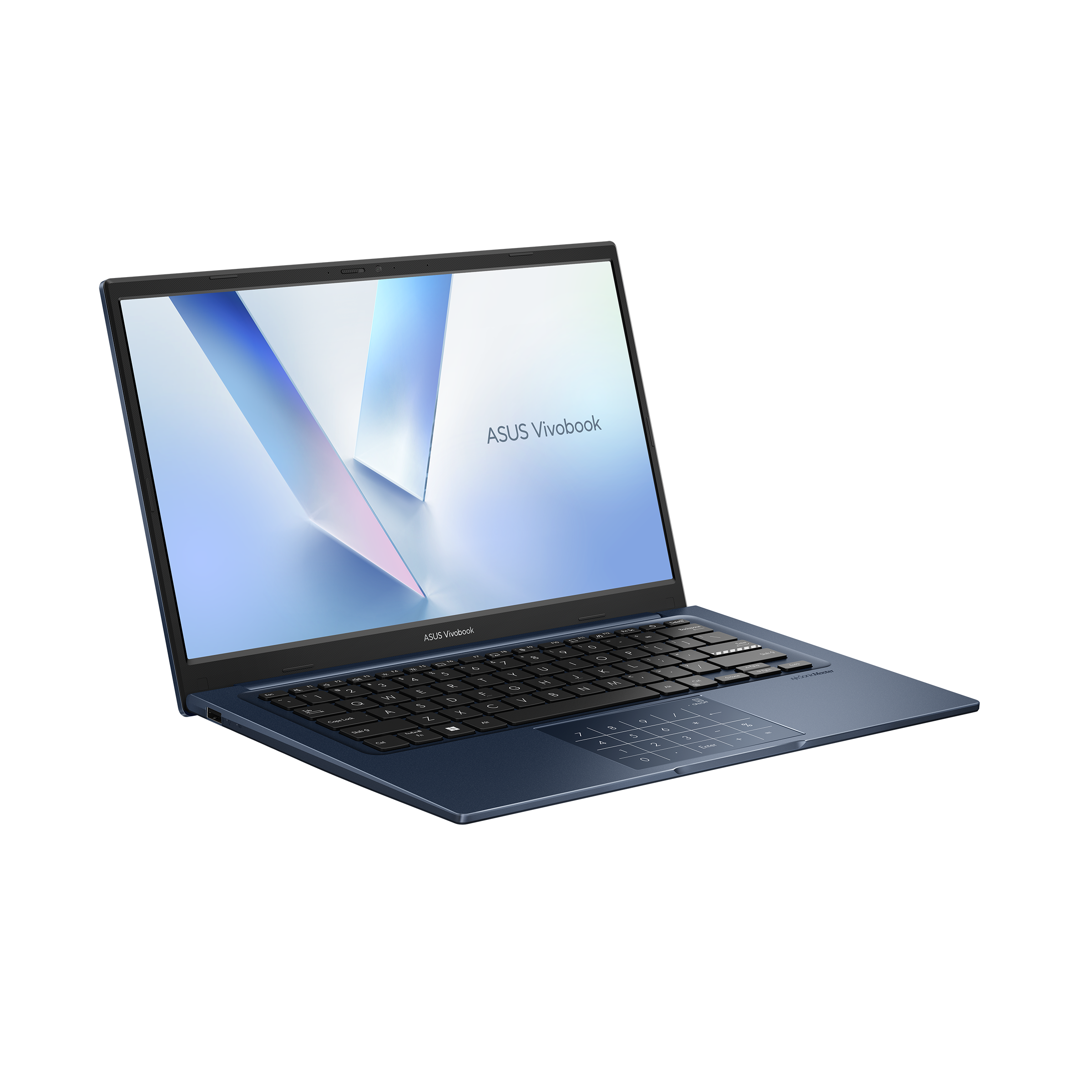 Asus Vivobook 14 Laptop X1404VA-EB711W, 14.0-inch, FHD 60Hz, i7-1355U, Intel Iris X Graphics, 16GB Ram, 1TB SSD, Bluen - لابتوب