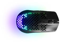 SteelSeries Aerox 3 Holey RGB Gaming Mouse Ultra-lightweight Design  | 62611 - ماوس احترافي