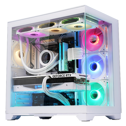 WJCoolman Robin 2 PRO  Case 7 ARGB Fans White - كيس