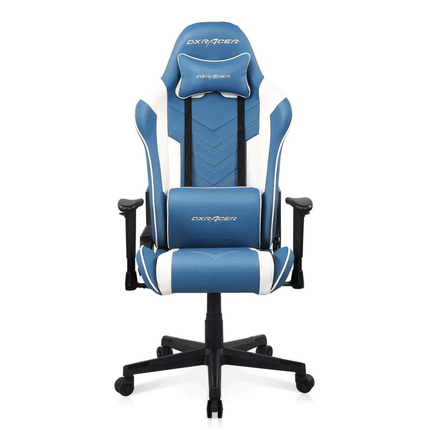 DXRacer P Series Gaming Chair - Blue & White - كرسي - PC BUILDER QATAR - Best PC Gaming Store in Qatar 