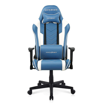 DXRacer P Series Gaming Chair - Blue & White - كرسي - PC BUILDER QATAR - Best PC Gaming Store in Qatar 