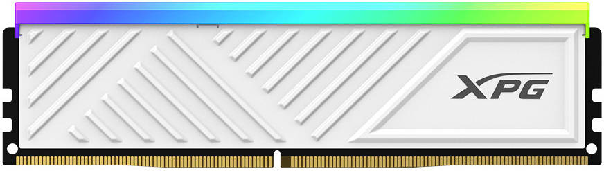 ADATA XPG Spectrix D35G 16GB (8GBX2) 3200Mhz CL- 16 DDR4 RGB RAM  Intel XMP 2.0 / AMD WHITE - الذاكرة العشوائية