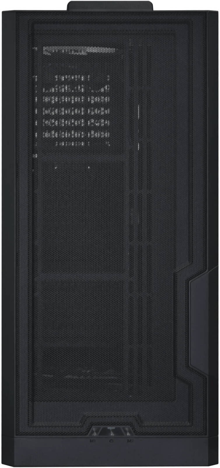 Lian Li LANCOOL 217 INF Infinity Mirror Computer Case, Mid-Tower ATX PC Case with Pre-Installed Fans, Black - كيس اسود