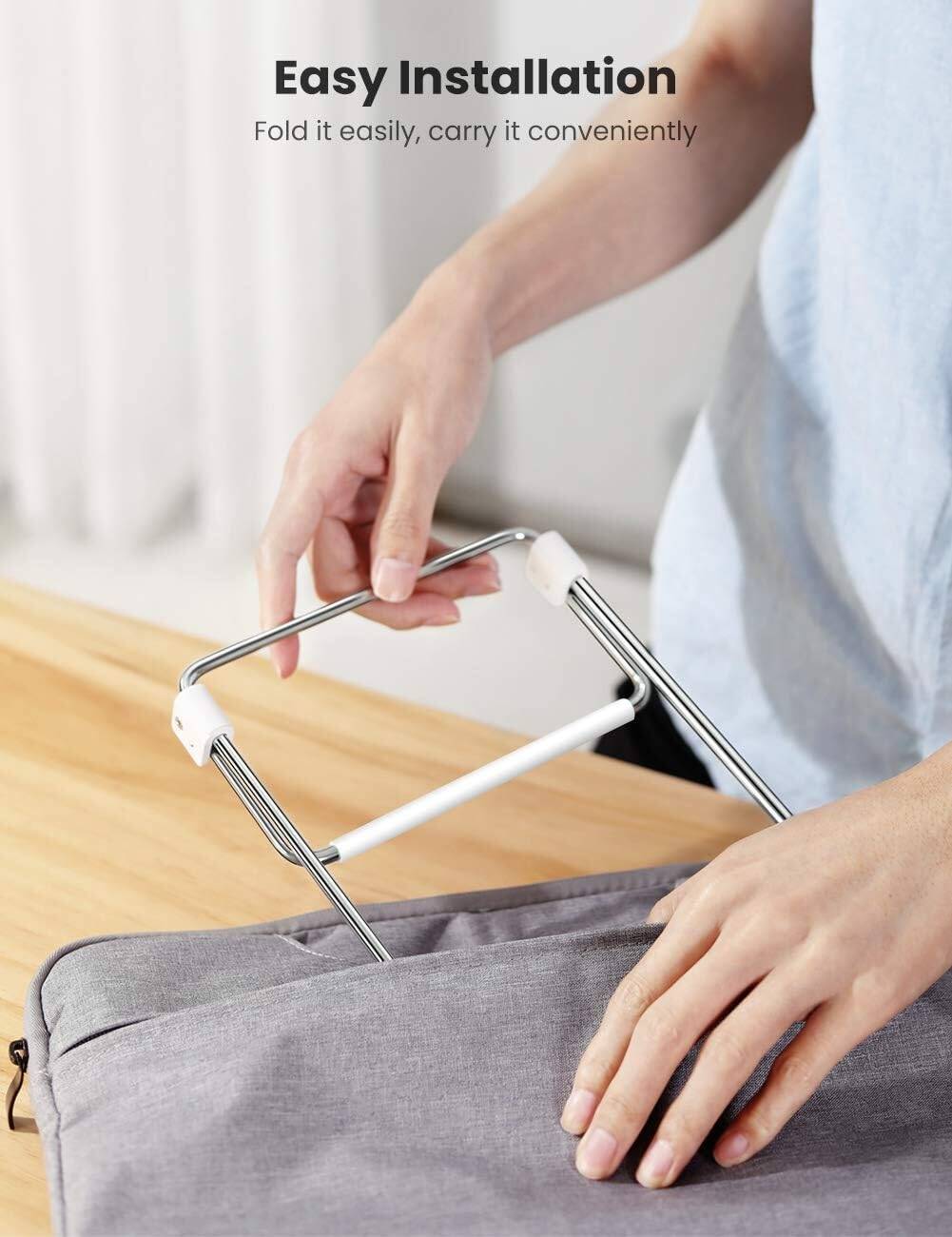UGREEN Foldable Desktop Laptop  Stand (Silver)-حامل لابتوب