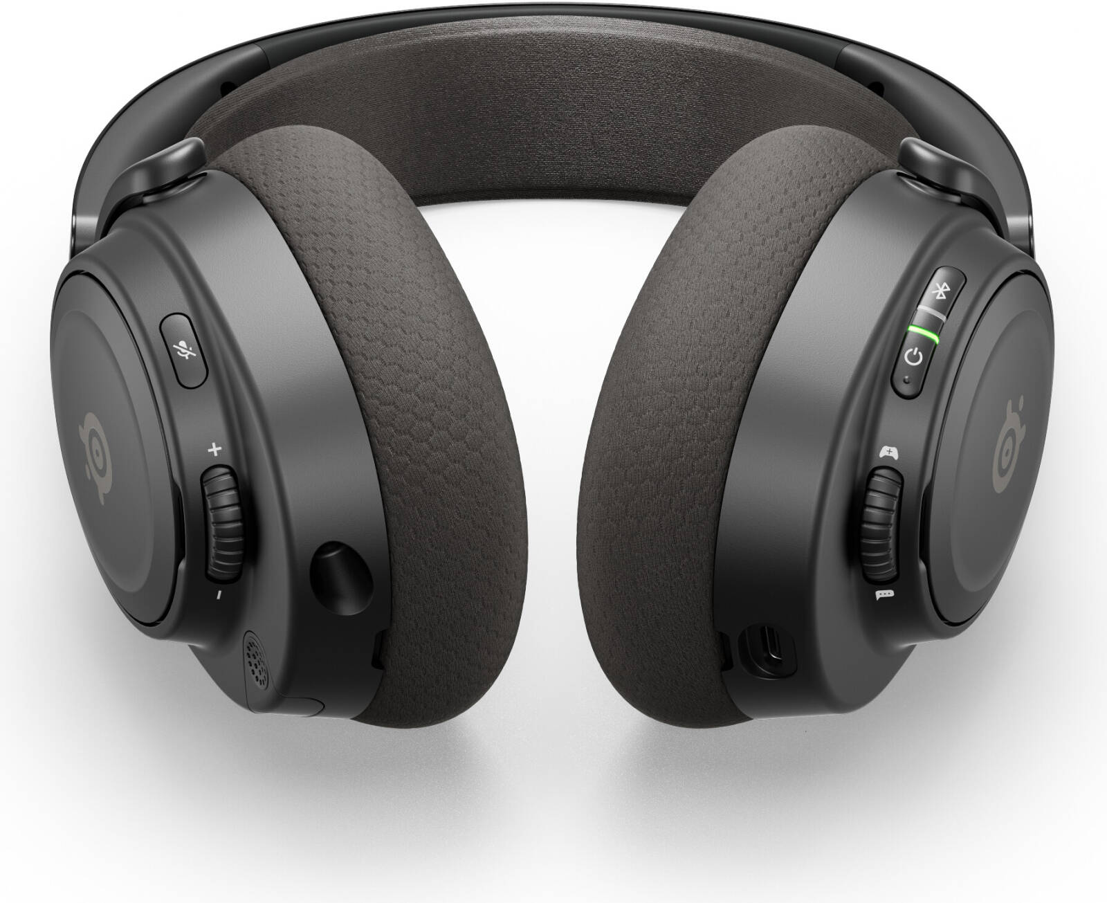 SteelSeries Arctis Nova 7 Gen 2 Wireless Gaming Headphones, Neodymium Magnetic Drivers, 360° Spatial Audio, Noise Rejecting Mic, 50h Battery Life, Black - سماعه وايرليس