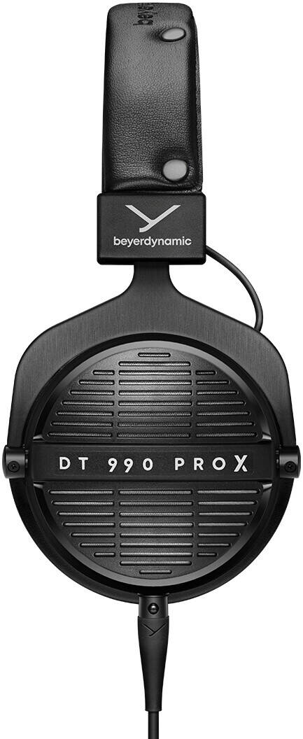 Beyerdynamic DT 990 Pro X Open-Back Studio Headphones, STELLAR.45 Drivers, Enhanced Bass, Wide Stereo Soundstage, Detachable Cable, Comfortable Design, Grey - سماعه أحترافيه