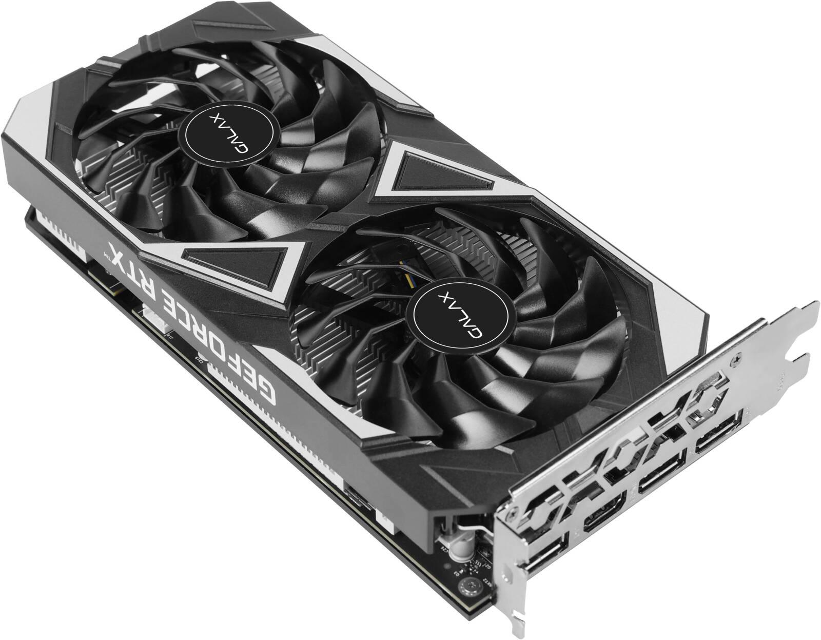 Galax GeForce RTX 3050 EX 6GB Graphics Card GDDR6 Black - كرت شاشة أسود